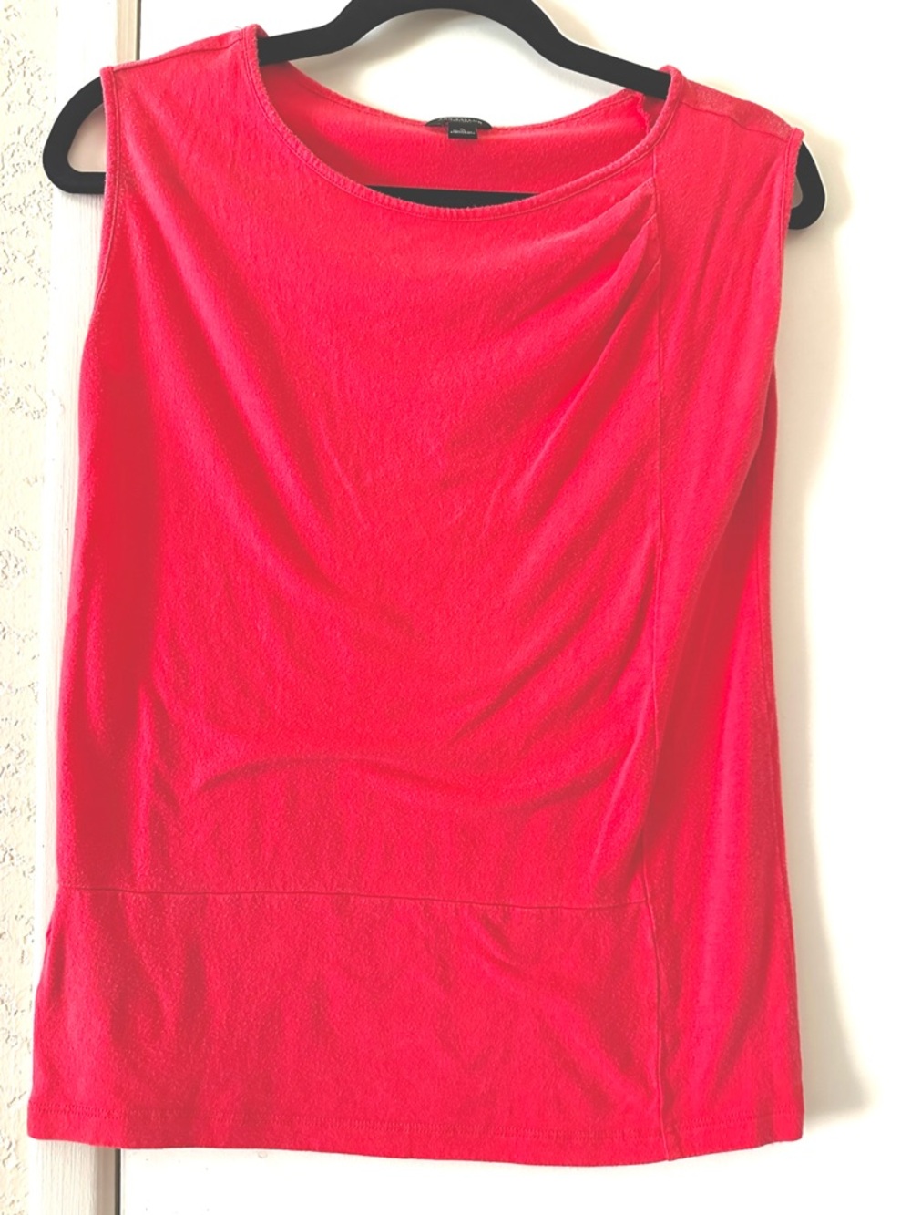 Ann Taylor Sleeveless Shell Top Size Small Coral Pink